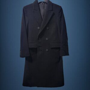 Bradley Jons Women's Large Black Pea Coat